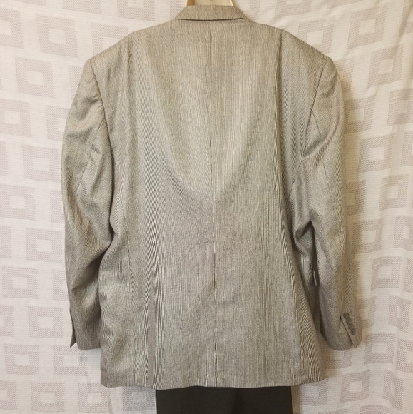 🏅Stately Adolfo Silk Wool Jacket❄ PERFECT GIFT - Picture 3 of 8